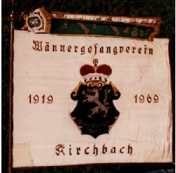 Fahne MGV Kirchbach